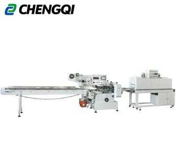 Fully auto mosquito coil box outside packaging machine with shrink tunnel