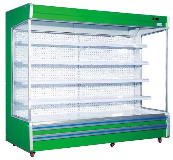 commercial supermarket chilled display remote multideck refrigerated cabinets