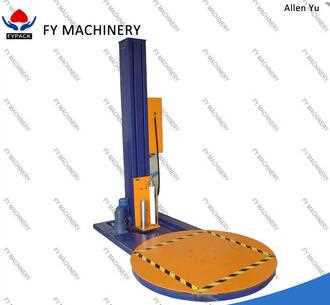 professional horizontal stretch wrapping pallet shrink wrapping machine