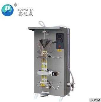 sachet pouch packing plastic bag water juice liquid filling and sealing machine
