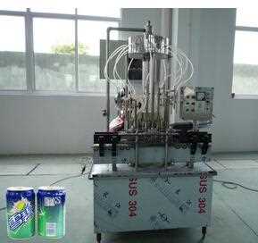 Automatic Carbonated Drink Can Filling Machine Soft Drink Filling and Sealing Machine