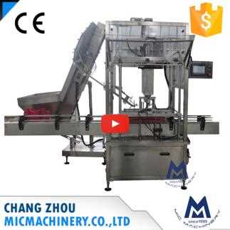 Micmachinery widely used MIC-CP3000 automatic bottle capping machine with auto cap feeder