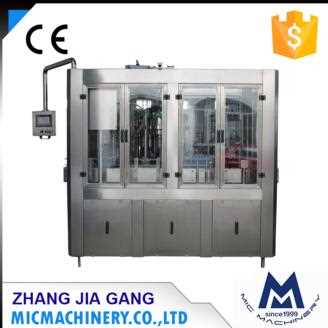 MIC12 12 1 Top quality glass bottle alcohol drink beverage fully automatic filling machine