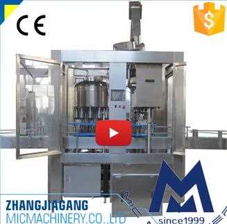 MIC 18 1 380V 50Hz Glass bottle automatic oil filling machine
