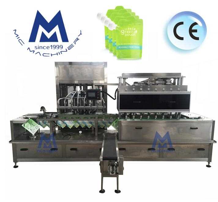 MIC-ZF12 automatic pouch filling machine for liquid and paste