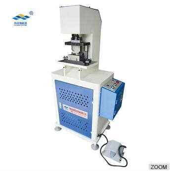 GHCC-1 Upvc steel core window steel linear hydraulic punching window hole cutting machine