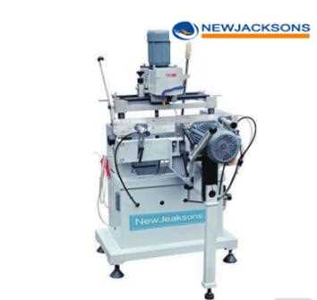 Excellent quality double head pvc window door making profiling milling machine