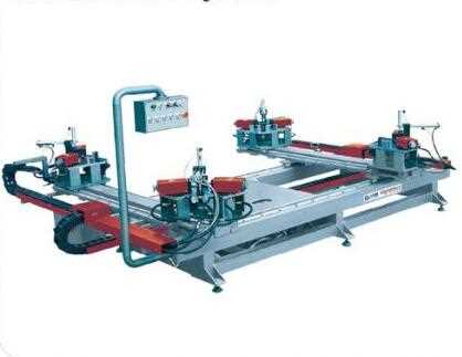 Four-head Corner Combining Machine for Aluminum Door and Window