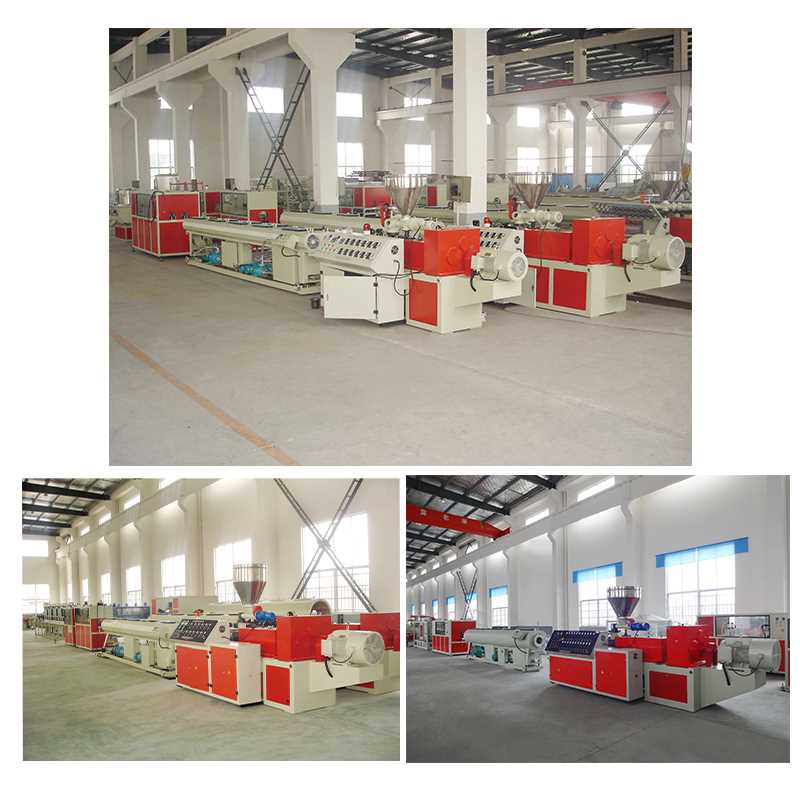 PVC pipe production line