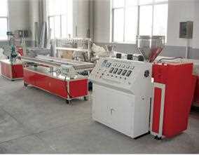 Plastic and wood plastic profile prod