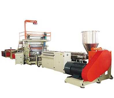 Plastic sheet production line