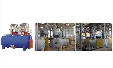 Horizontal Hot/Cold Blending Machine