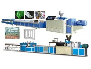 PVC Profile Extrusion Line