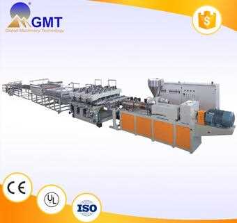 unique pvc double pipe making panel extrusion board machine