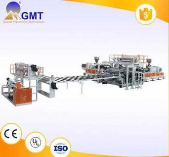 solid strong resistance pvc panel extrusion machine