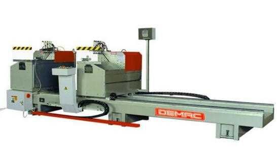 Factory supplier Double head aluminum profile angle cut 45 degree band saw machine
