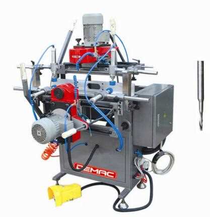 China manufacture aluminum pvc double head copy router machine