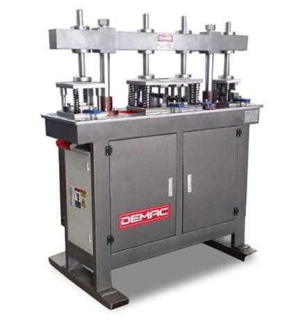 Hydraulic four working table punching machine for aluminium