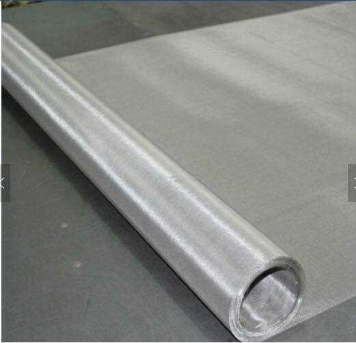 Stainless steel plain weave screen printing mesh