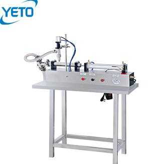 factory price semi automatic pneumatic Horizontal olive oil liquid filling machine