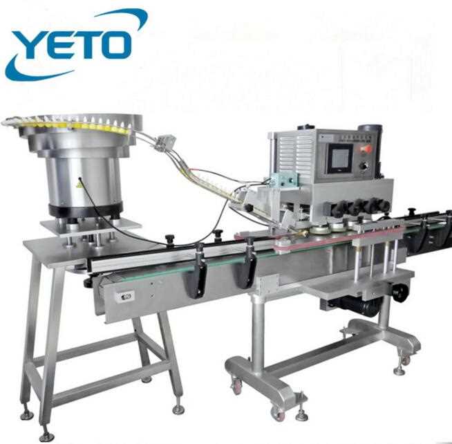 Professional linear automatic capping machine,high speed bottle cap screwing machine