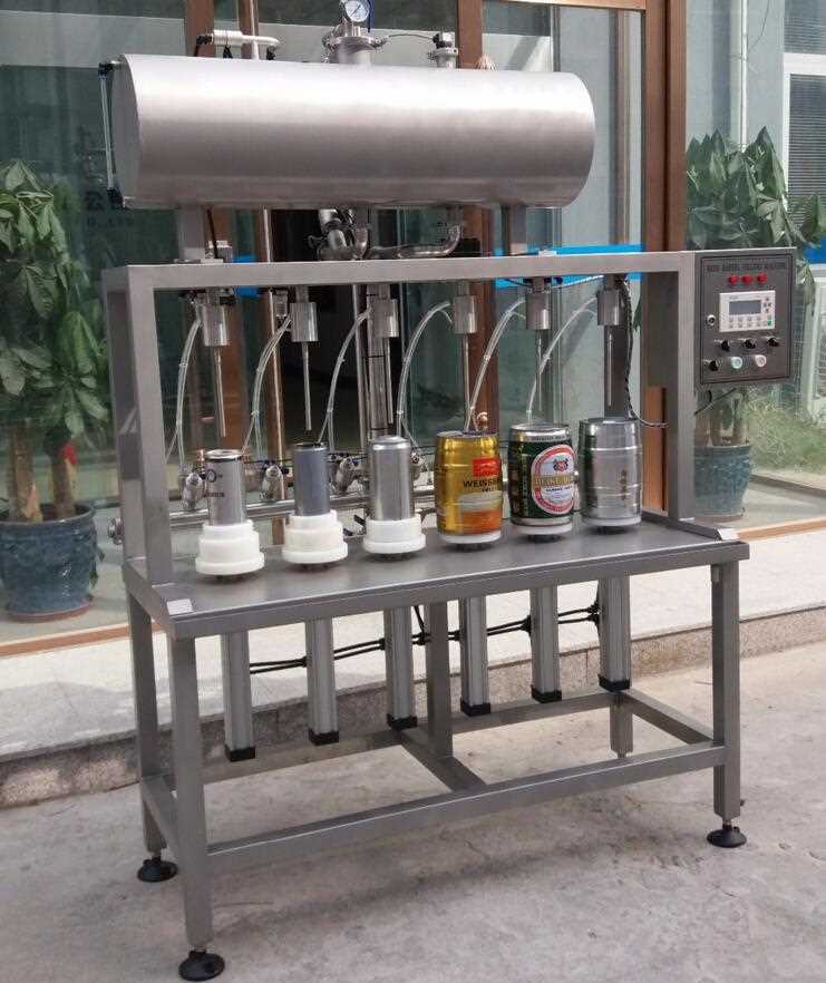 Stainless Steel 304 beer can filling machine line with CE Certificate