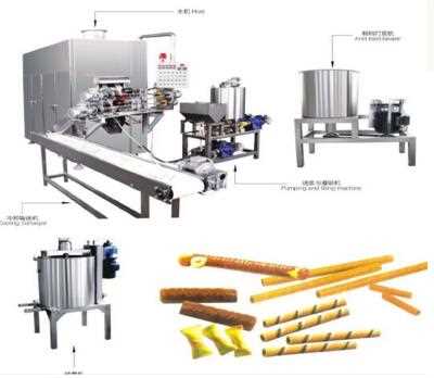 Automatic Filling Egg Roll Machine wafer stick machine