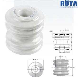 53-3 electrical porcelain spool insulator /ceramics insulators