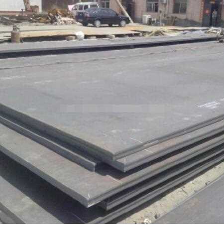 Hot rolled alloy steel plate with good cutting