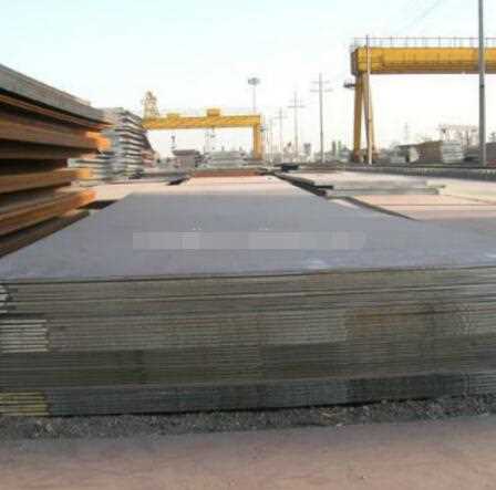 Hot rolled alloy steel plate with good cutting
