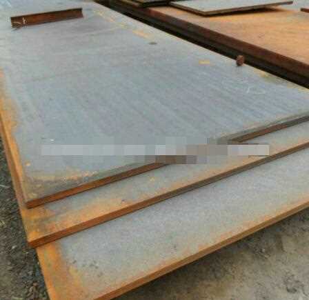 Alloy steel plate with good polishing performance