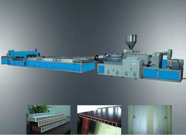 Low power consumption XPE crosslinked foamed extrusion line