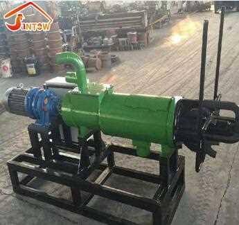 Duck dropping liquid solid separator