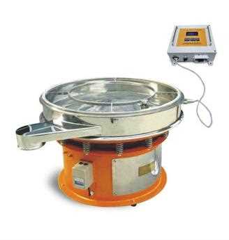 Circle Ultrasonic Vibro Separator Vibration Screen Machine 0.5kw for Flour Particles 304 CE&ISO&IAF