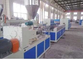 CE ISO wood plastic composite door production line