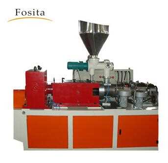 PVC PIPE strap conical double twin screw extruder making machine price