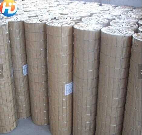 Hot dipped galvanized welded wire mesh 