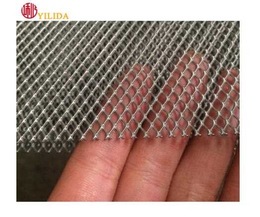 316 galvanized black embossed stainless steel mesh