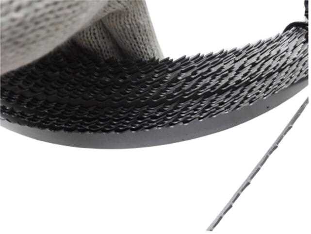 Our advantage:  1.We have rich production experience,so we can deliver the goods very quickly; 2. Our production equipments from Germany,Italy,U.S.A.,material from Bohler,Austria and UK,we use German technology, so our products high quality; 3.We provide free samples to our clients(except special size) for test,you only need pay the freight(we have cheap courier express).  4.We also can provide band saw machine,we have another factory produce band saw machine.  Pls contact us without hesitate for long and good cooperation.  Product Introduce: Two materials, M42 for the teeth and alloyed tool steel as the backing material ,are joined during the high energy laser welding process. the specially developed backing material ,alloyed with 4% chromium, B318/X32 band saw blade ,has excellent machanical properties under dynamic loading .this welding process results in an optimal combination of materials with respect to saw blade resistance to war and fatigue.  Products cover Bi-metal band saw blade with different tooth shapes from the width of the 27 mm to 67 mm. It include "LEXUS" and "Tenma", which cover different levels and can meet the demands of different areas. TCT circular band saw blades for cutting metal 