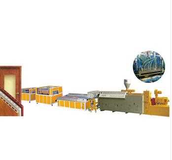 high efficiency excellent quality automatic pvc door production line