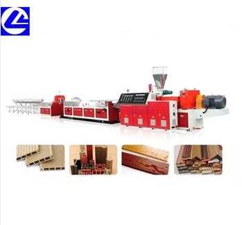 Lilian -  SJSZ65/132 PE wood plastic floor board extrusion machine