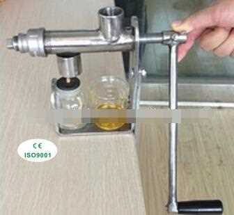 home use manual small stainless steel hand operated oil press