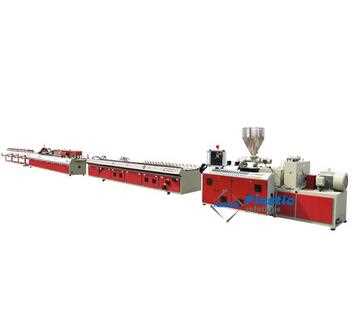 complete set PVC profile extrusion line for window door profiles