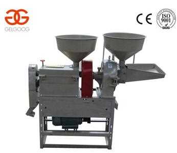 Automatic Rice Mill Machinery Price/Combined Rice Hulling and Polishing Machine