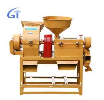 Full Automatic Compact Broken Home Use Domestic Rice Mill Machine For Sales