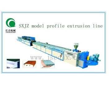 ZhangJiaGang machiery PVC windows and door profile extrusion line