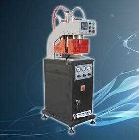 Single head welding machine for pvc/UPVC profiles