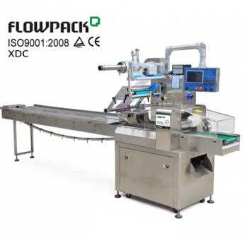 Factory Price Pillow Bag Automatic Dumpling Frozen Food Packaging Machine