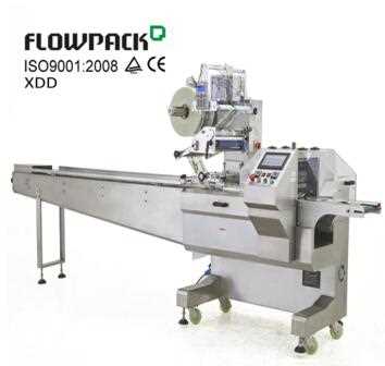 Automatic Cake Bread Packing Wrapper Pillow Bag Flow Food Packaging Equipment Horizontal Filling And Sealing Machine