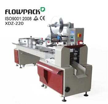 Factory Wrapping Equipment Pillow Pack Automatic Candy Wrap Horizontal Flow Lollipop Packing Machine